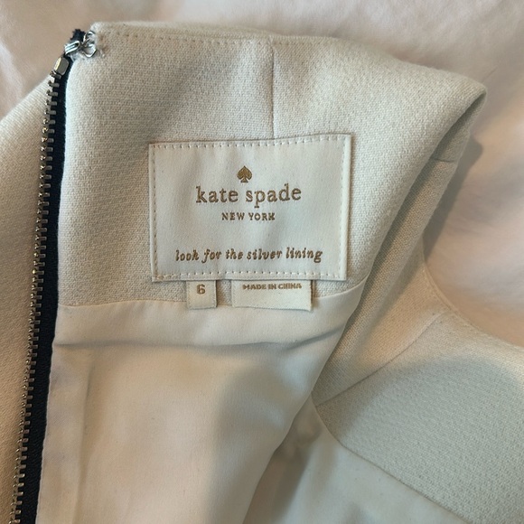 Kate Spade A‑line Color Block Dress in Navy and White - Picture 9 of 9